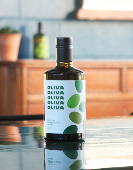 Olio EVO Oliva Oliva Oliva Oliva Oliva - bottiglia da 0,5l