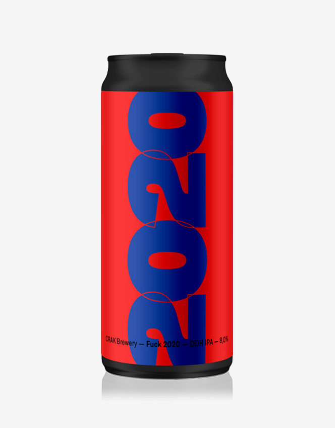 Lattina Birra Fuck 2020 Blu-Rossa